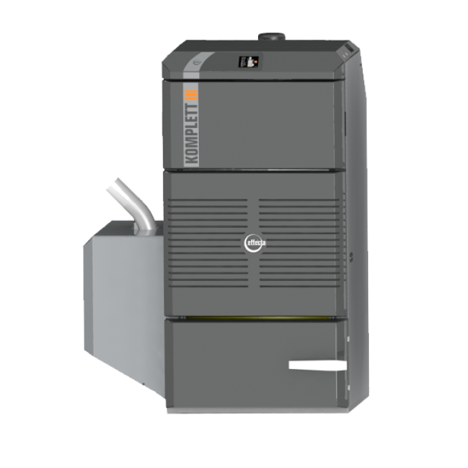 Effecta Komplett III Light 25kW, skruvmatad vänster